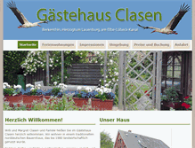 Tablet Screenshot of haus-clasen.de